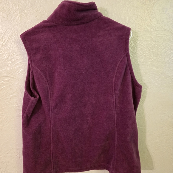 Columbia Purple Fleece Vest - Picture 4 of 4